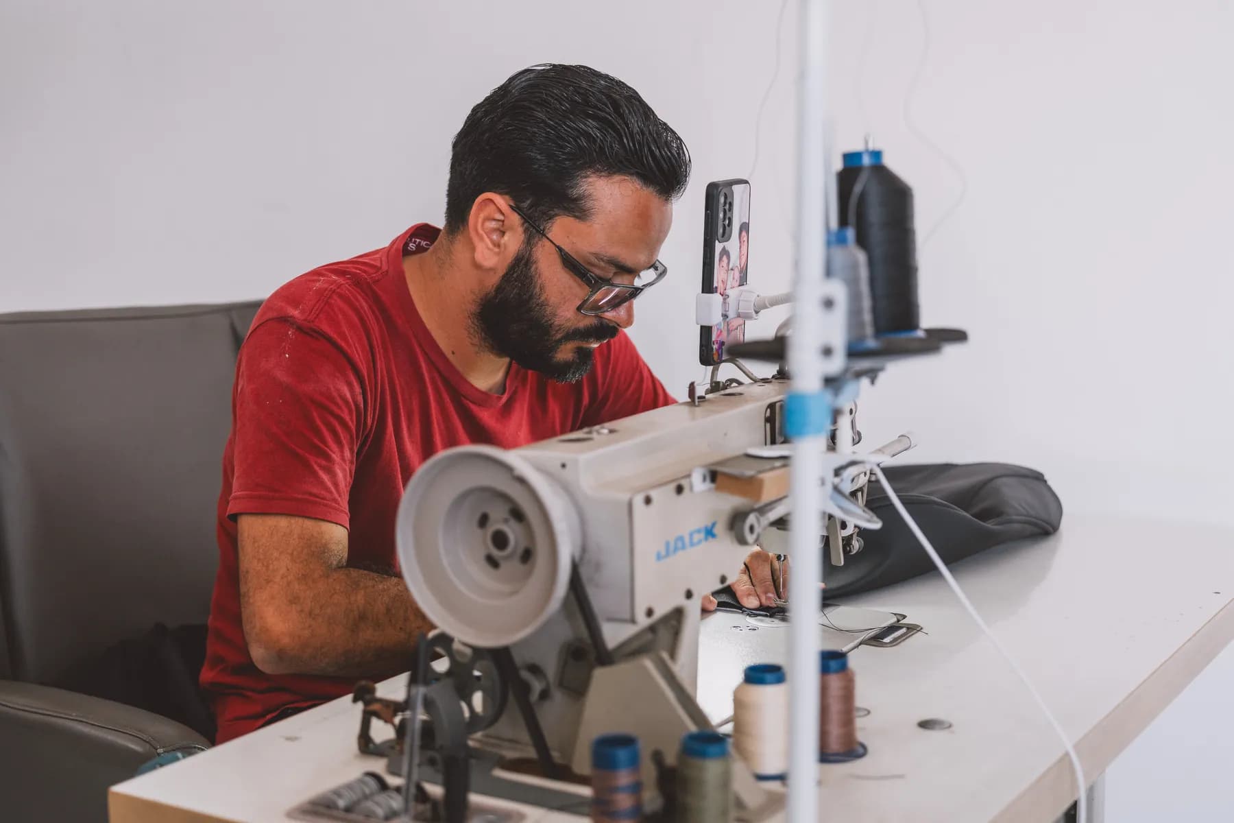 Upholstery Lab at Aerocorp — photograph 11